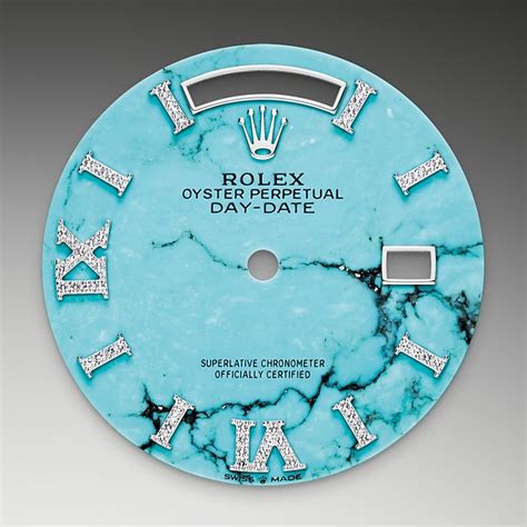 turquoise rolex day date|Rolex oyster dials.